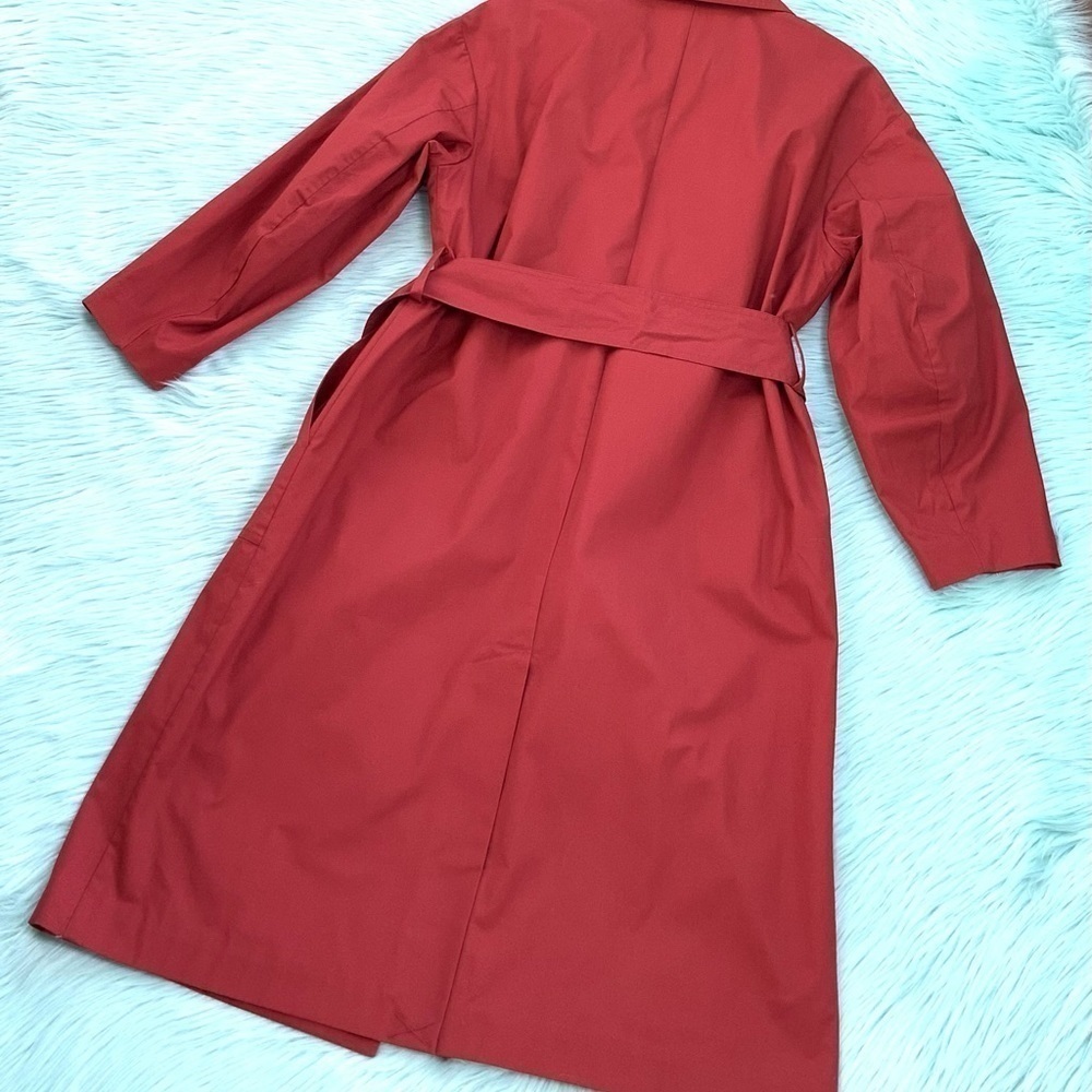 & Other Stories Belted Trench Coat - Picture 8 of 9